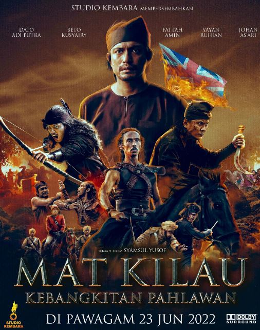 Mat Kilau 2022 HD Uzbek tilida Tarjima kino Skachat