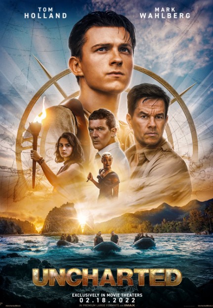 Ancharted : Xaritada Ko'rsatilmagan / Uncharted : Xaritada Yo'q Maskan Joy 2022 HD Uzbek tilida Tarjima kino Skachat