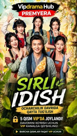 Sirli idish drama koreya seriali uzbek tilida